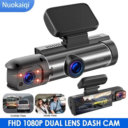 Car DVR Wide-angle 2-record High-definition Night Vision 1080P