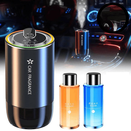 Car Air Refresher with LED Light Starry Projection